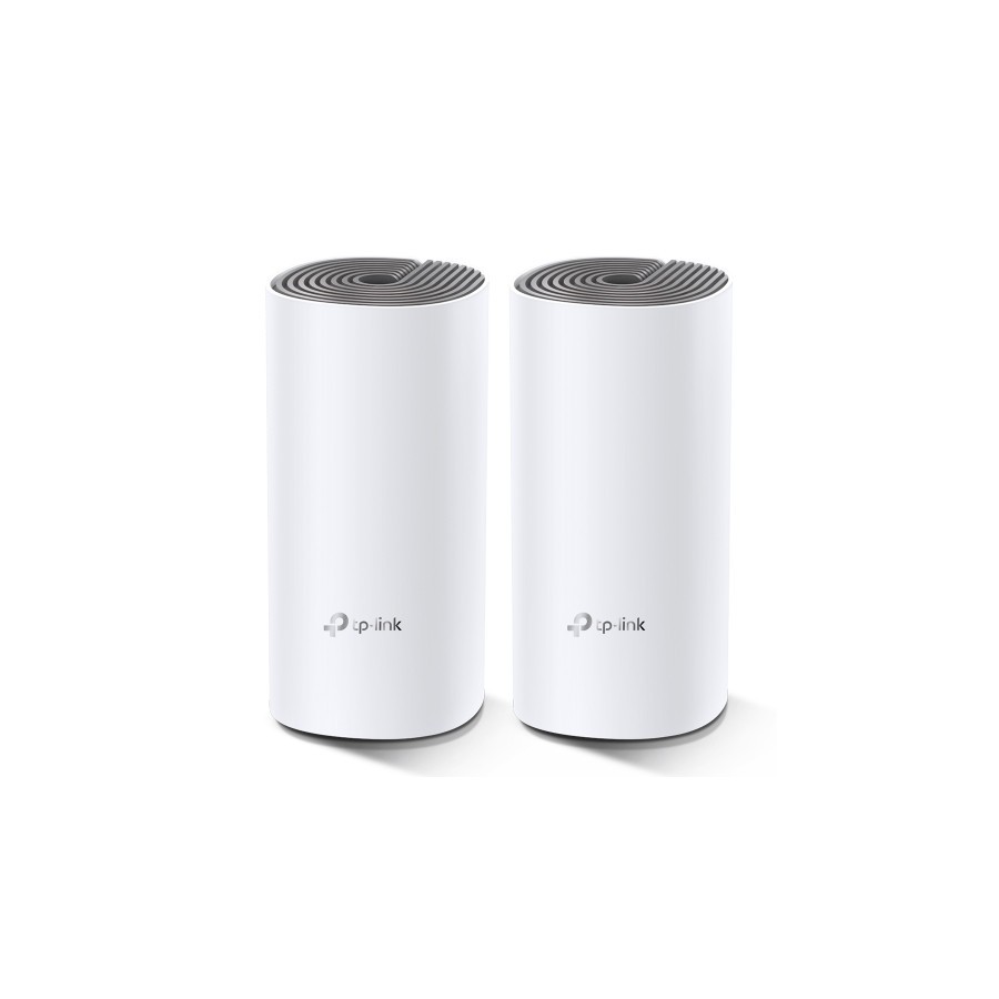 130-TP-LINK Deco E4 2-pack router inalambrico Doble banda (2,4 GHz / 5 GHz) Ethernet rapido Blanco