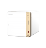 13086-QNAP TS-462-4G servidor de almacenamiento NAS Torre Ethernet Blanco N4505