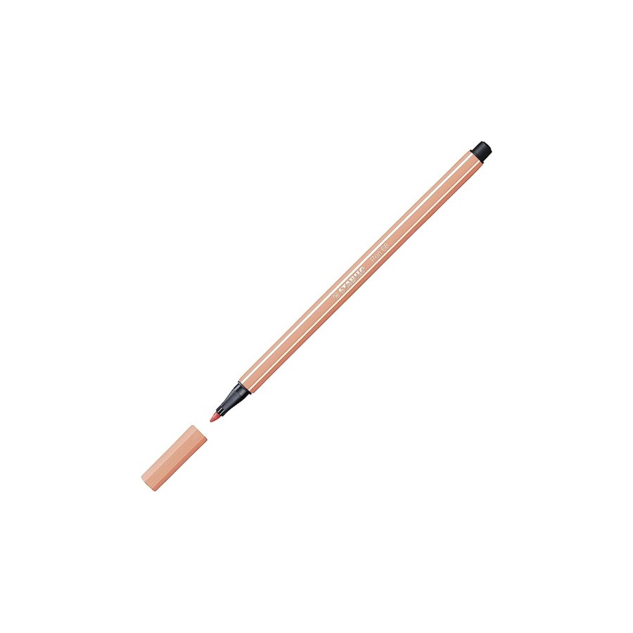 13175-ROTULADOR PREMIUM CON PUNTA DE FIBRA BISELADA PEN 68 MAX COLOR ALBARICOQUE STABILO 768/26