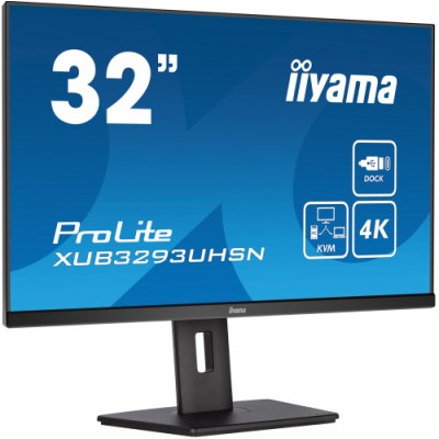 MONITOR IIYAMA 32 XUB3293UHSN B5 IPS 60HZ 4 MS HDMI USB USB C DISPLAYPORT ALT REG ALT GIRO INCL