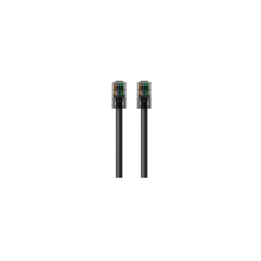13263-Belkin RJ45-RJ45, Cat6, 5m cable de red Negro