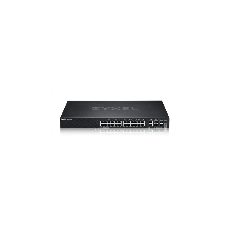 13281-Zyxel XGS2220-30 Gestionado L3 Gigabit Ethernet (10/100/1000) Negro