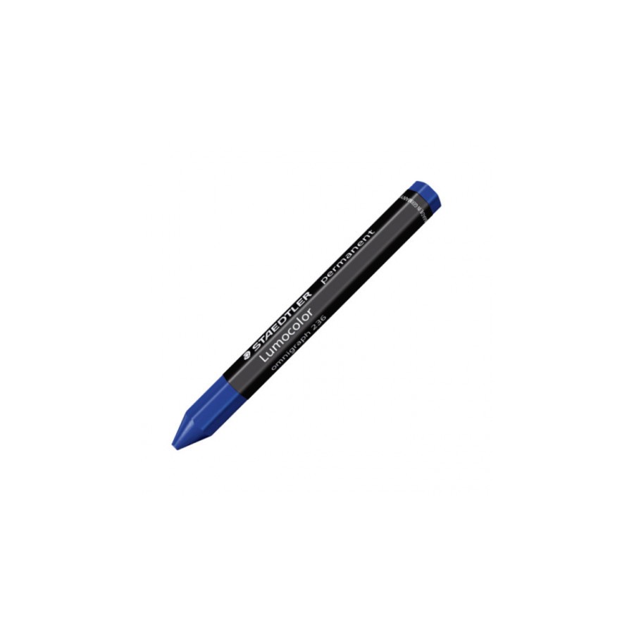 1337-LAPIZ CERA PERMANENTE LUMOCOLOR OMNIGRAPH 12MM. AZUL STAEDTLER 236-3 1337-LAPIZ CERA PERMANENTE LUMOCOLOR OMNIGRAPH 12MM. AZUL STAEDTLER 236-3