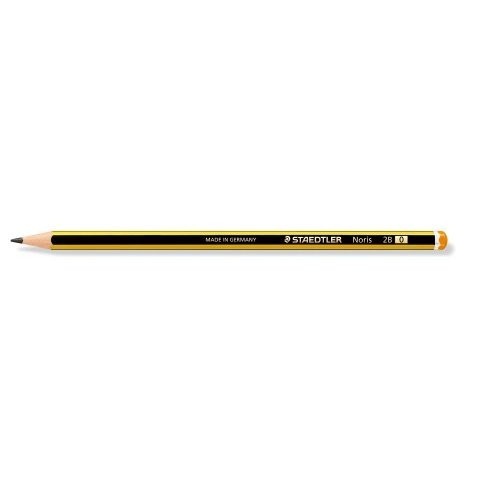 1343-LAPIZ HEXAGONAL NORIS GRADUACION 2B SIN GOMA STAEDTLER 120-0