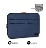 13459-SUBBLIM Funda Air Padding 360 Sleeve 15,6" Blue