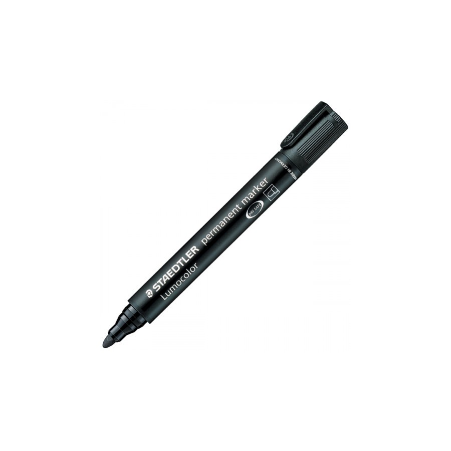 1365-MARCADOR PERMANENTE LUMOCOLOR 352 TRAZO 2MM. NEGRO STAEDTLER 352-9