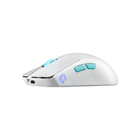 13776-ASUS ROG 90MP02W0-BMUA10 raton Ambidextro RF Wireless + Bluetooth + USB Type-C Opto-mecanica 36000 DPI