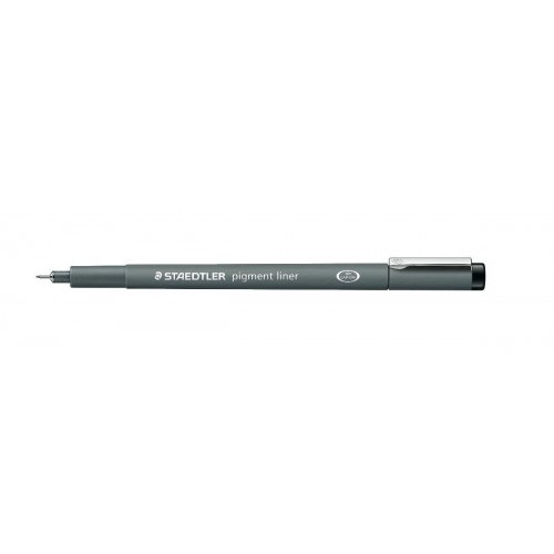 1379-ROTULADOR TINTA PIGMENTADA CALIBRADO PIGMENT LINER 0,2 MM. NEGRO STAEDTLER 308 02-9