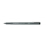 1379-ROTULADOR TINTA PIGMENTADA CALIBRADO PIGMENT LINER 0,2 MM. NEGRO STAEDTLER 308 02-9