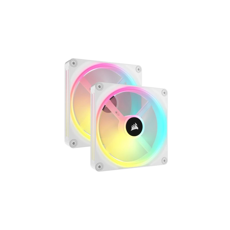13852-Corsair CO-9051008-WW sistema de refrigeracion para ordenador Carcasa del ordenador Ventilador 14 cm Blanco 2 piez