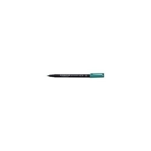 1397-MARCADOR LUMOCOLOR PERMANENTE PUNTA MEDIA 1MM. VERDE STAEDTLER 317-5