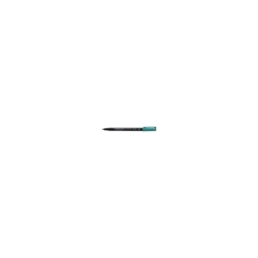 1397-MARCADOR LUMOCOLOR PERMANENTE PUNTA MEDIA 1MM. VERDE STAEDTLER 317-5