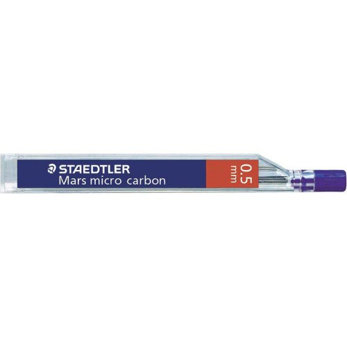 1408-TUBO DE 12 MINAS 0,5MM. ALTA CALIDAD GRADUACION HB STAEDTLER 250 05-HB
