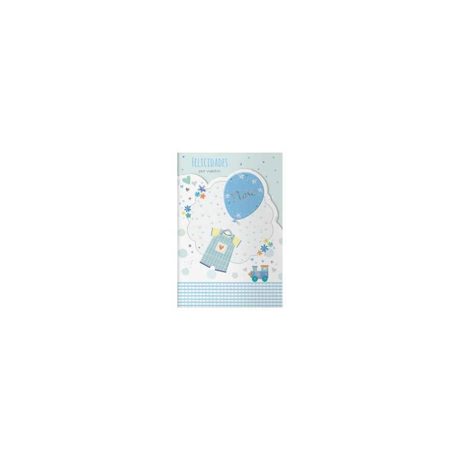 14122-PACK 6 TARJETAS DE FELICITACION MAMAS - TAMANO 11,5 X 17 CM - MODELO TREN DOHE 70090