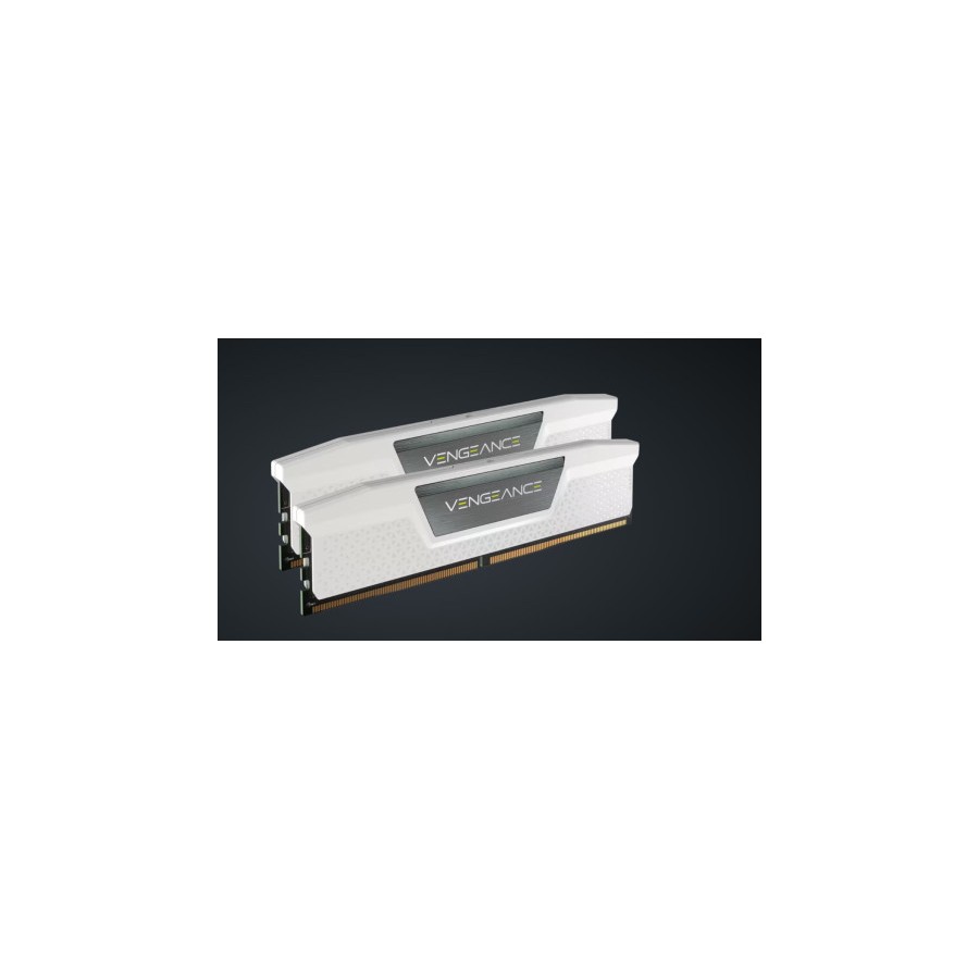 14140-MEMORIA CORSAIR DDR5 32GB 2X16GB PC5600 VENGEANCE BLANCA CMK32GX5M2B5600C40W