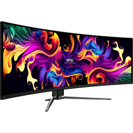 14256-MSI MPG 491CQP QD-OLED pantalla para PC 124,5 cm (49") 5120 x 1440 Pixeles DQHD QDOLED Negro