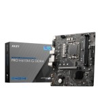 14270-PLACA MSI PRO H610M-G,INTEL,1700,H610,2DDR5,96GB,VGA+HDMI+DP,4SATA3+1M.2,2USB2.0,2USB3.2,USB-C,1GBLAN,MATX