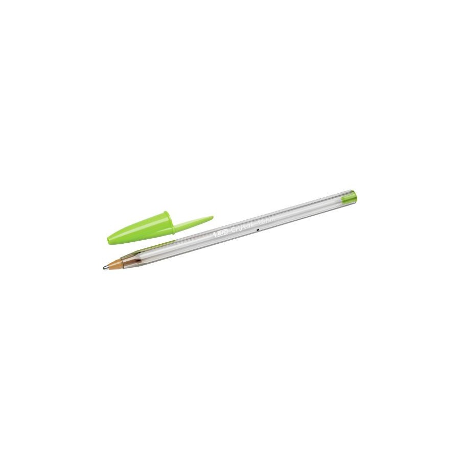 1432-BOLIGRAFO CRISTAL FUN TRAZO 0,6 MM. COLOR LIMA BIC 927885. 1432-BOLIGRAFO CRISTAL FUN TRAZO 0,6 MM. COLOR LIMA BIC 927885.