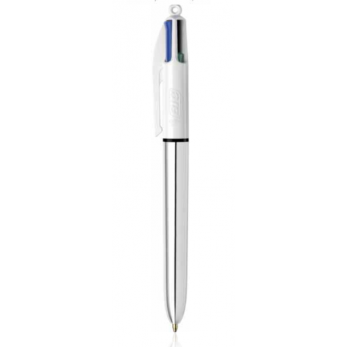 1443-BOLIGRAFO 4 COLORES SHINE PUNTA FINA COLOR DORADO AZUL/NEGRO/ROJO Y VERDE BIC 982878