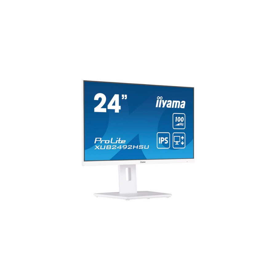 14499-MONITOR IIYAMA 24" PROLITE XUB2492HSU-W6, IPS, 100HZ, 0,4MS, USB, HDMI, DISPLAYPORT, ALT 2x2W, ALTU, GIRO, INCLI,