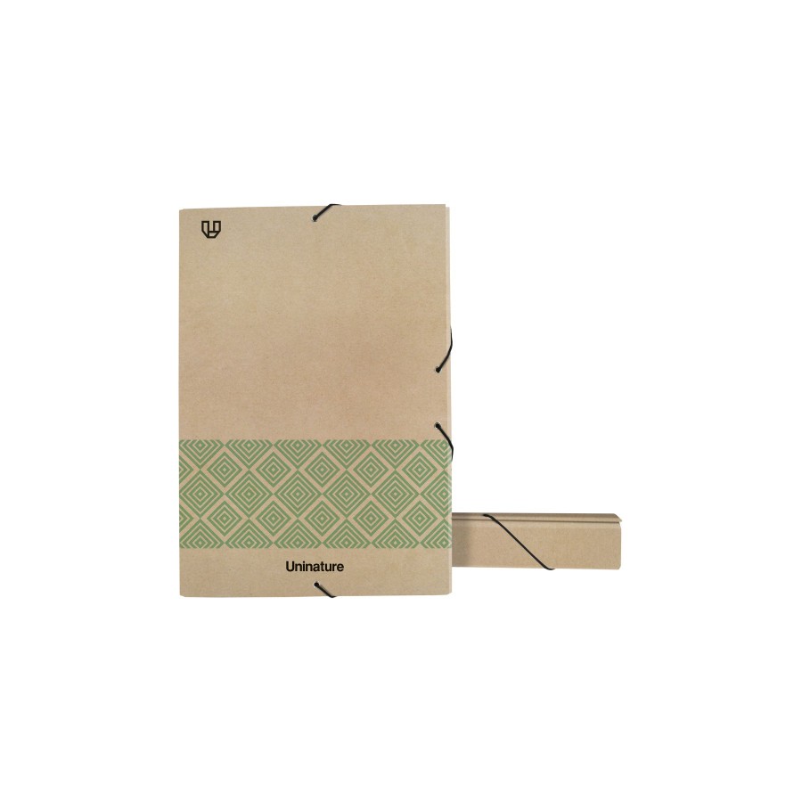 14569-CAJA PROYECTOS RECICLADA KRAFT SOFT LOMO 5CM FOLIO VERDE UNINATURE 91273720 14569-CAJA PROYECTOS RECICLADA KRAFT SOFT LOMO 5CM FOLIO VERDE UNINATURE 91273720