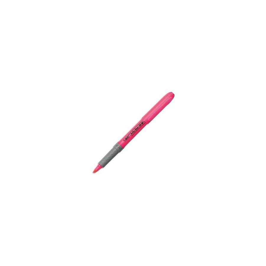 1459-MARCADOR FLUORESCENTE HIGHLIGHTER GRIP TRAZO 1,5-3,3MM. ROSA BIC 811934 1459-MARCADOR FLUORESCENTE HIGHLIGHTER GRIP TRAZO 1,5-3,3MM. ROSA BIC 811934
