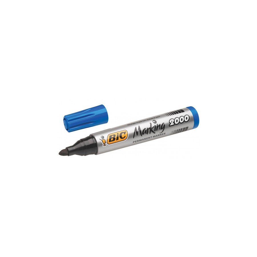 1461-MARCADOR PERMANENTE 2000 PUNTA REDONDA TRAZO 1,7MM AZUL BIC 8209143 1461-MARCADOR PERMANENTE 2000 PUNTA REDONDA TRAZO 1,7MM AZUL BIC 8209143