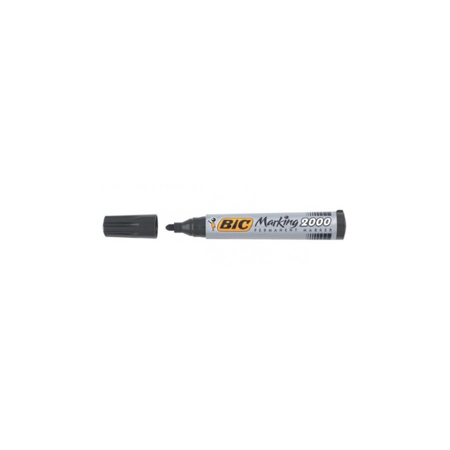 1462-MARCADOR PERMANENTE 2000 PUNTA REDONDA TRAZO 1,7MM NEGRO BIC 8209153 1462-MARCADOR PERMANENTE 2000 PUNTA REDONDA TRAZO 1,7MM NEGRO BIC 8209153
