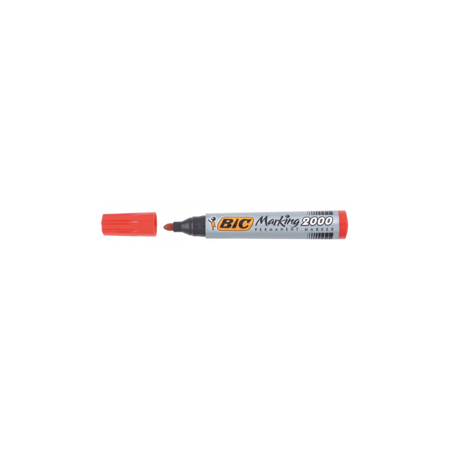 1463-MARCADOR PERMANENTE 2000 PUNTA REDONDA TRAZO 1,7MM ROJO BIC 8209133 1463-MARCADOR PERMANENTE 2000 PUNTA REDONDA TRAZO 1,7MM ROJO BIC 8209133