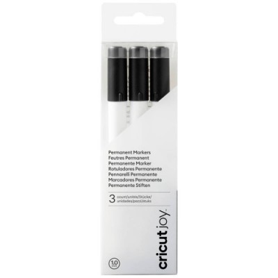 CRICUT JOY PERMANENT MARKERS 3 PACK 10 BLACK