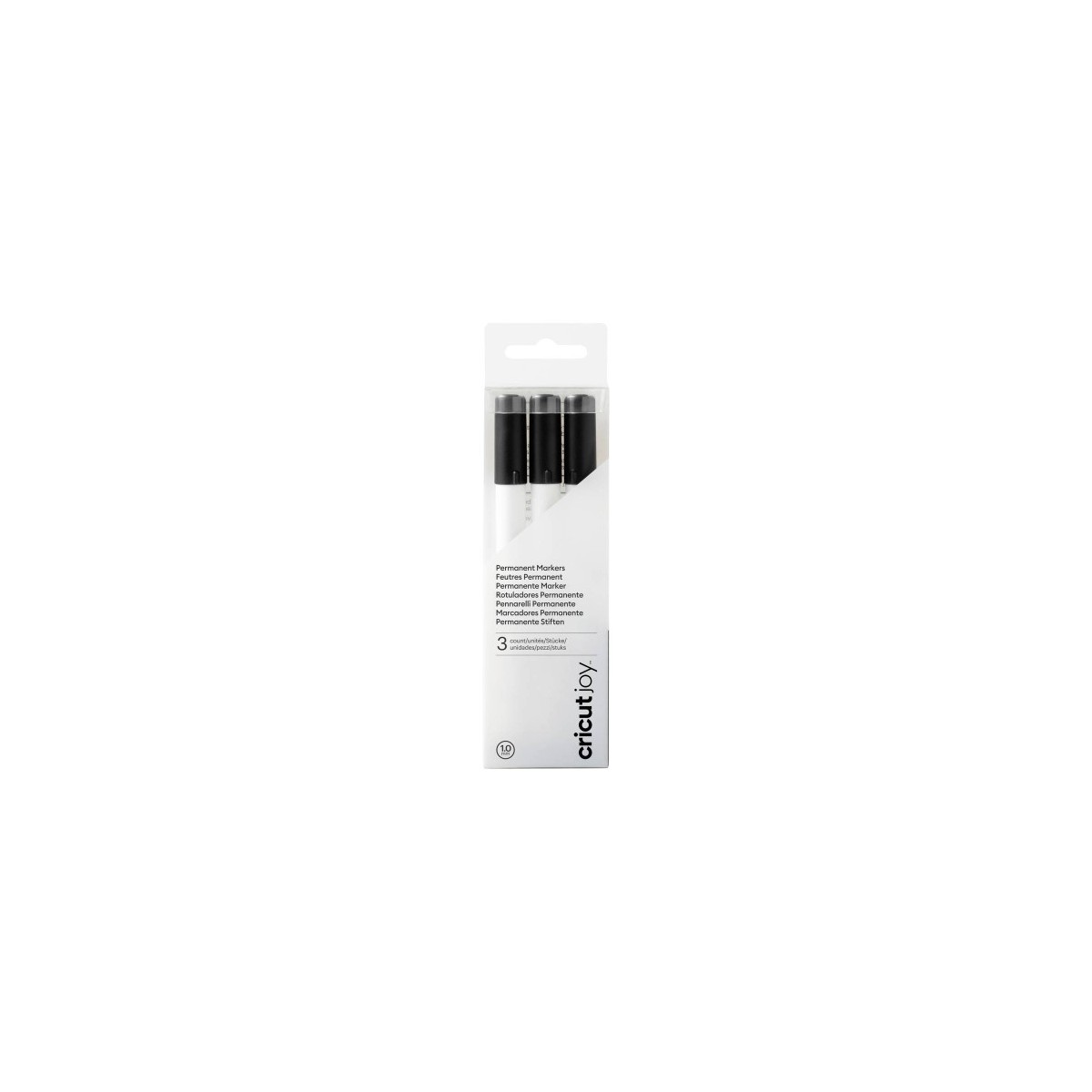 CRICUT JOY PERMANENT MARKERS 3 PACK 10 BLACK