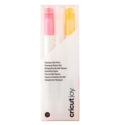 Cricut 2009380 boligrafo de gel Boligrafo de gel con tapa Naranja Rosa Blanco 3 piezas