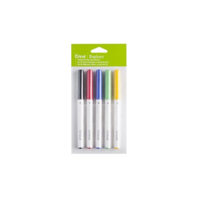 Cricut 2007635 juego de boligrafos Blanco 5 piezas