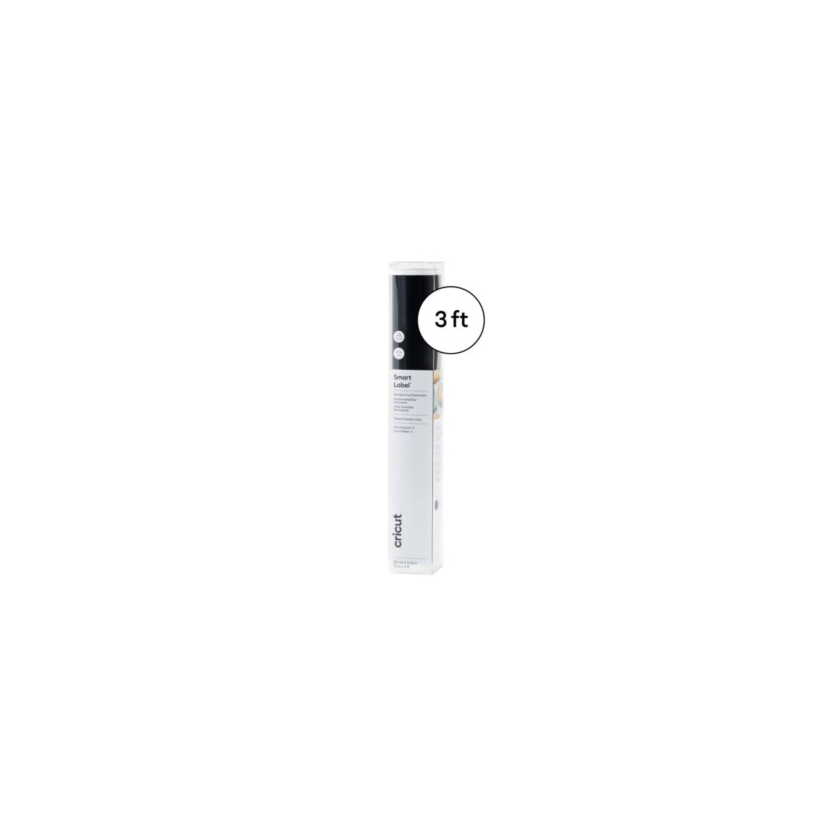 Cricut Smart Label etiqueta autoadhesiva Permanente Negro 1 piezas