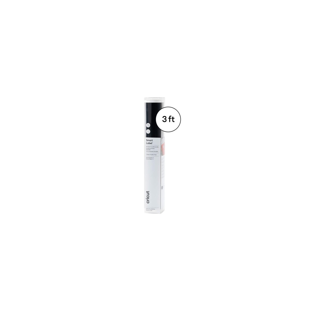 Cricut Smart Label etiqueta autoadhesiva Permanente Negro 1 piezas