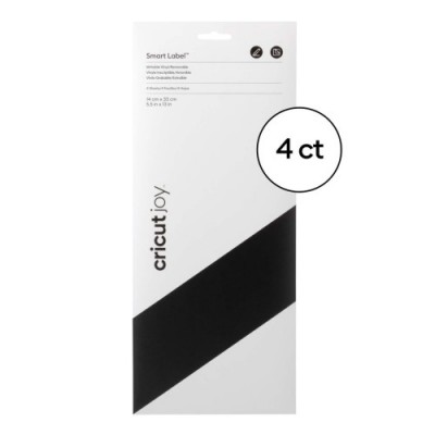 Cricut 2010002 etiqueta autoadhesiva Permanente Negro 4 piezas
