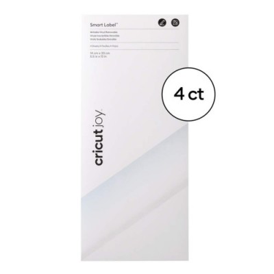 Cricut Smart Label etiqueta autoadhesiva Permanente Transparente 4 piezas