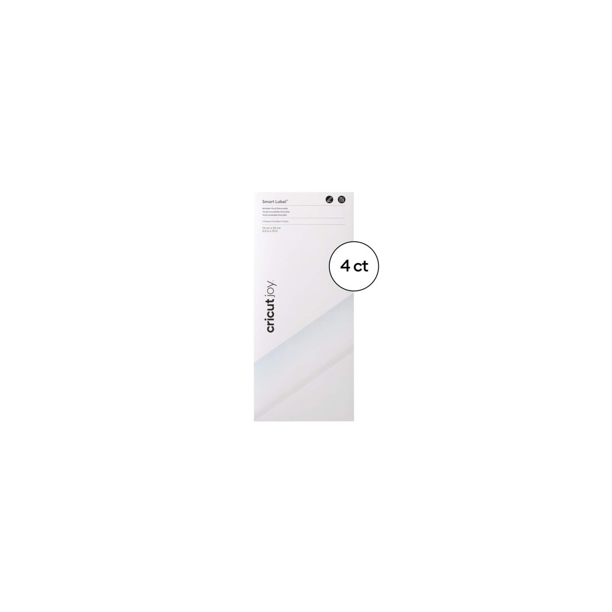 Cricut Smart Label etiqueta autoadhesiva Permanente Transparente 4 piezas