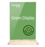 14748-EXPOSITOR SOBREMESA SOSTENIBLE GREENDISPLAY 4X15X24CM A5 ARCHIVO2000 15905M1 CS TP