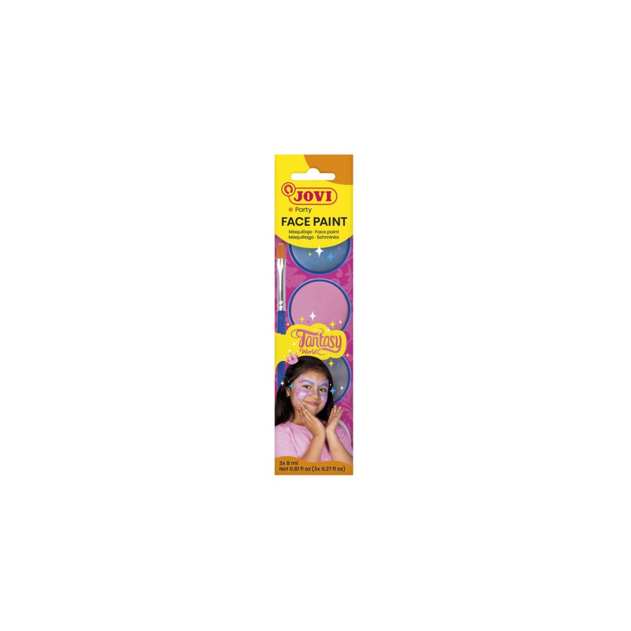 14919-SET MAQUILLAJE ADVENTURE 3 BOTES 8ML CREMA + ACCESORIOS JOVI 174AD