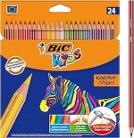 1499-BLISTER 24 LAPICES DE COLORES EVO STRIPES COLORES SURTIDOS BIC 9505251
