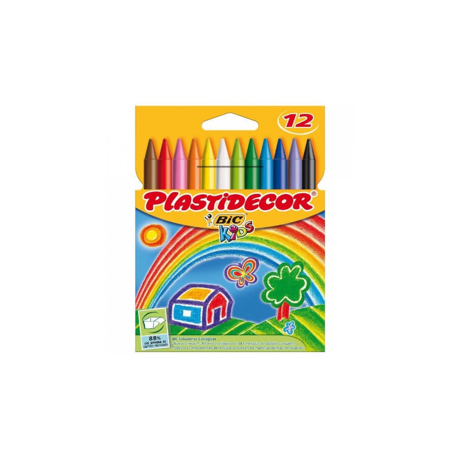 1503-ESTUCHE 12 CERAS DE COLOR QUE NO ENSUCIAN PLASTIDECOR 8757702 1503-ESTUCHE 12 CERAS DE COLOR QUE NO ENSUCIAN PLASTIDECOR 8757702