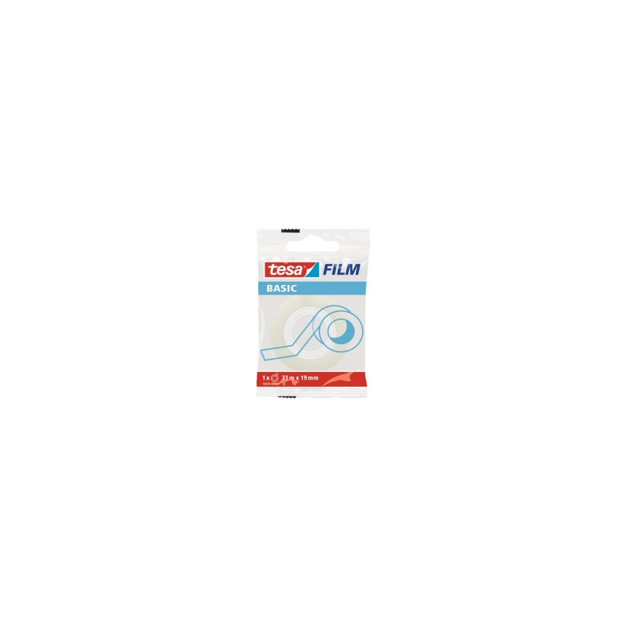 1509-CINTA ADHESIVA TRANSLUCIDA BASIC 19MM.X33M. TESA 58544-0000 1509-CINTA ADHESIVA TRANSLUCIDA BASIC 19MM.X33M. TESA 58544-0000
