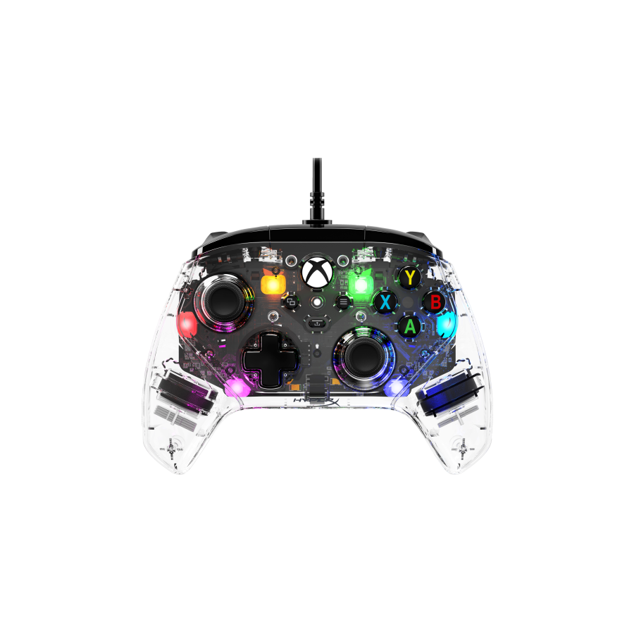 15098-HP HYPERX CLUTCH GLADIATE RGB GAMING CONTROLLER - MANDO GAMING RGA CABLE - PC Y XBOX 7D6H2AA 15098-HP HYPERX CLUTCH GLADIATE RGB GAMING CONTROLLER - MANDO GAMING RGA CABLE - PC Y XBOX 7D6H2AA