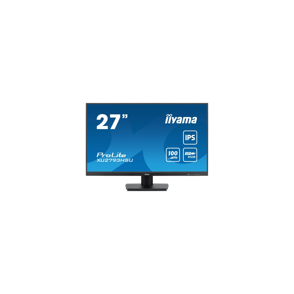 MONITOR IIYAMA 27 PROLITE XU2793HSU B6 IPS 100HZ 1MS USB HDMI DISPLAYPORT ALT 2x2W INCLI