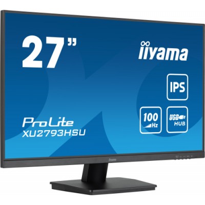 MONITOR IIYAMA 27 PROLITE XU2793HSU B6 IPS 100HZ 1MS USB HDMI DISPLAYPORT ALT 2x2W INCLI