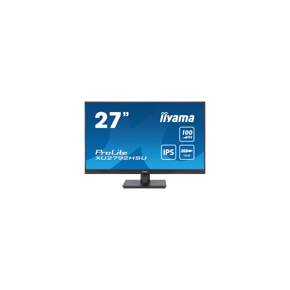 MONITOR IIYAMA 27 PROLITE XU2792HSU B6 IPS 100HZ 04MS USB HDMI DISPLAYPORT 2x2W INCLI