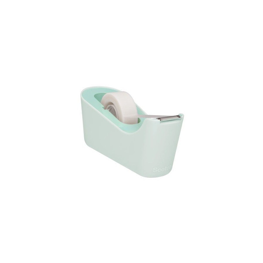 15659-DISPENSADOR PORTARROLLOS C18 DE SOBREMESA COLOR MENTA CON ROLLO CINTA INVISIBLE 19MM X 33M MAGIC C18-M SCOTH 71001 15659-DISPENSADOR PORTARROLLOS C18 DE SOBREMESA COLOR MENTA CON ROLLO CINTA INVISIBLE 19MM X 33M MAGIC C18-M SCOTH 71001