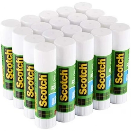 15676-EXPOSITOR 20 BARRAS ADHESIVO PERMANENTE 21G 6221DN SCOTH 7100115346