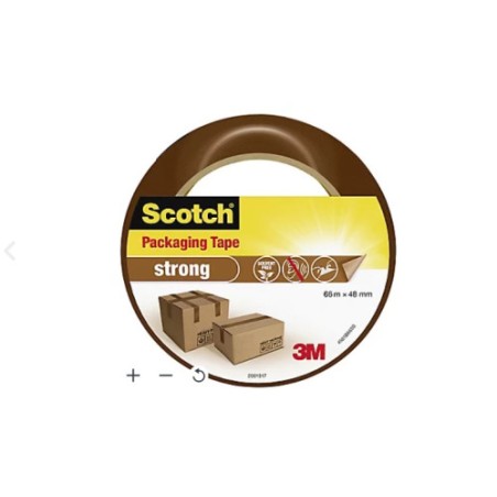 15694-ROLLO CINTA DE EMBALAJE USO GENERAL MARRON 48MM X 66M 4501B6648 SCOTH 7100303339
